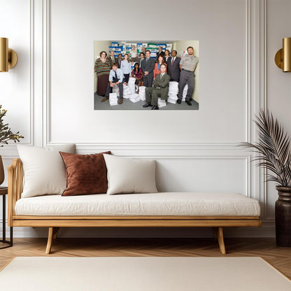 The Office US | Dunder Mifflin Cast Photo | Comedy Series Poster - Movies & TV Poster