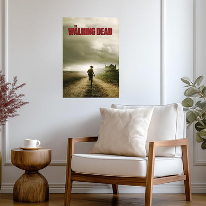 The Walking Dead | Rick Grimes Season 2 Key Art | Zombie TV Show Poster - Movies & TV Poster