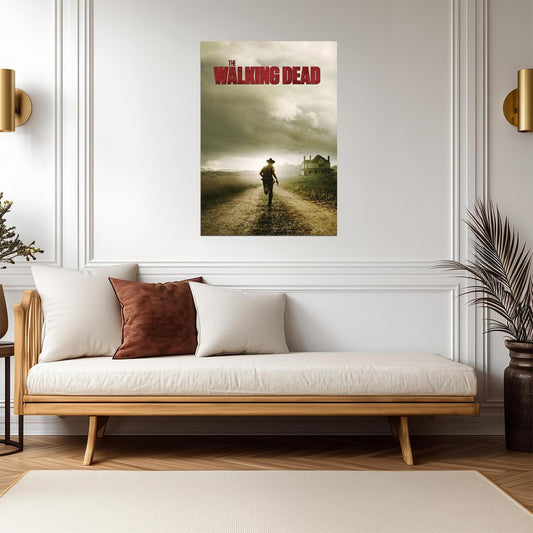 The Walking Dead | Rick Grimes Season 2 Key Art | Zombie TV Show Poster - Movies & TV Poster