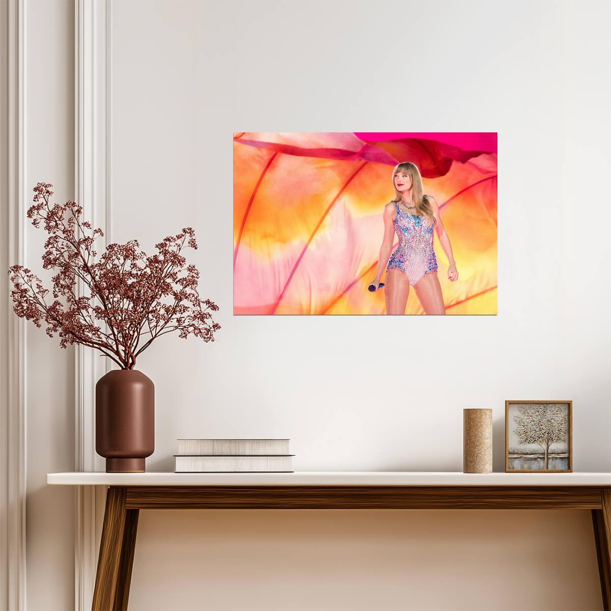 Taylor Swift Eras Tour Concert | Live Performance Poster | Music Tour Wall Art - Music Poster