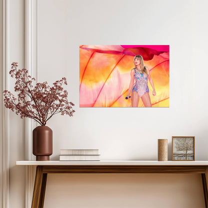 Taylor Swift Eras Tour Concert | Live Performance Poster | Music Tour Wall Art - Music Poster