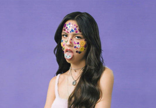Olivia Rodrigo Sour | Album Cover Art | Pop Star Music Poster - Music Poster