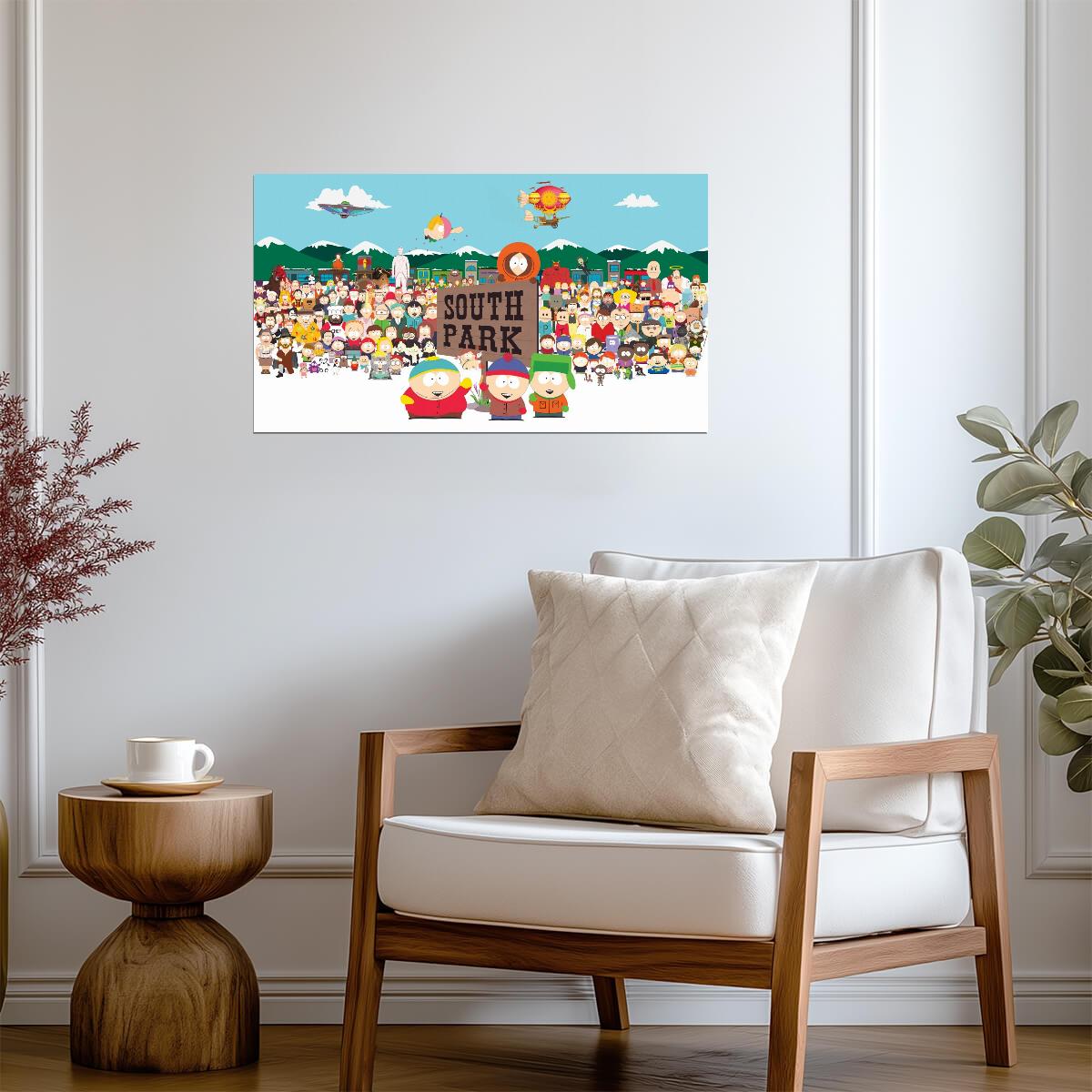 South Park Universe | Full Cast & Characters Collage | TV Fan Gift Poster - Movies & TV Poster