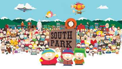 South Park Universe | Full Cast & Characters Collage | TV Fan Gift Poster - Movies & TV Poster