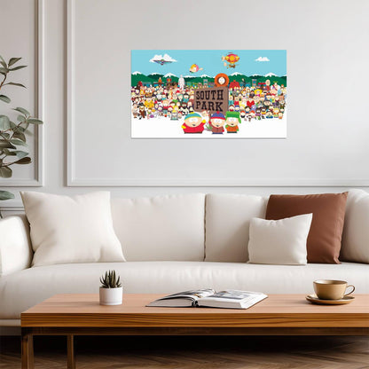 South Park Universe | Full Cast & Characters Collage | TV Fan Gift Poster - Movies & TV Poster