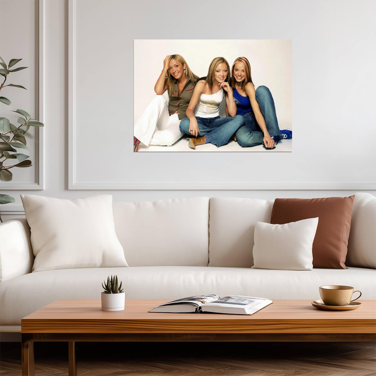 Atomic Kitten | 2000s Girl Band | Retro Pop Poster - Music Poster