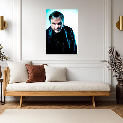 Meat Loaf Wall Art | Classic Rock Poster - Music Poster