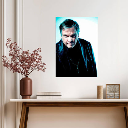 Meat Loaf Wall Art | Classic Rock Poster - Music Poster