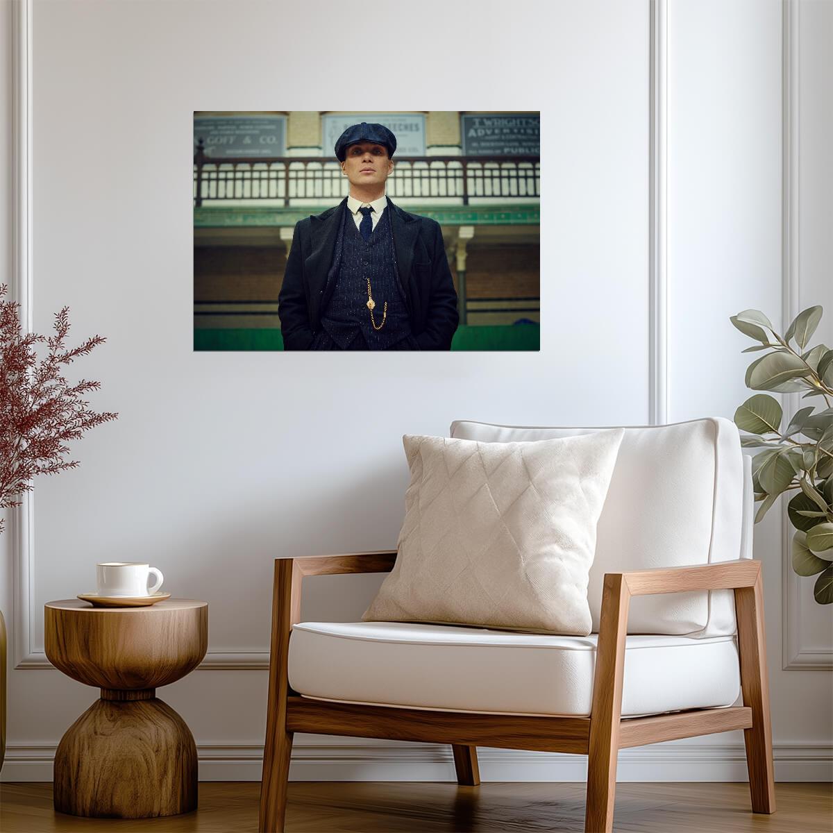 Peaky Blinders Thomas Shelby | Cillian Murphy Portrait | British Crime Drama TV Show Poster - Movies & TV Poster