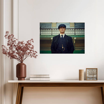 Peaky Blinders Thomas Shelby | Cillian Murphy Portrait | British Crime Drama TV Show Poster - Movies & TV Poster