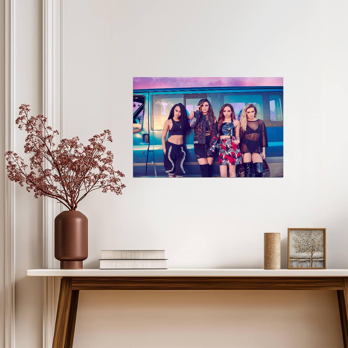 Little Mix Poster | British Girl Group Print - Music Poster
