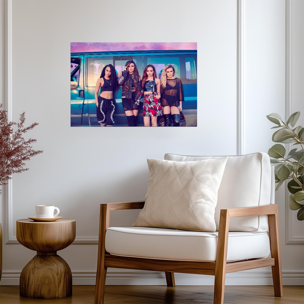 Little Mix Poster | British Girl Group Print - Music Poster