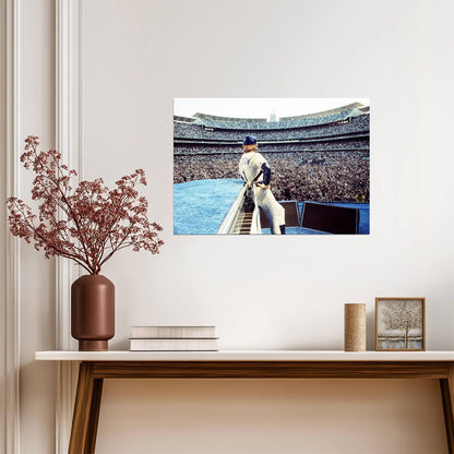 Elton John at Dodger Stadium 1975 | Live Concert Photography | Vintage Rock Music Poster - Music Poster