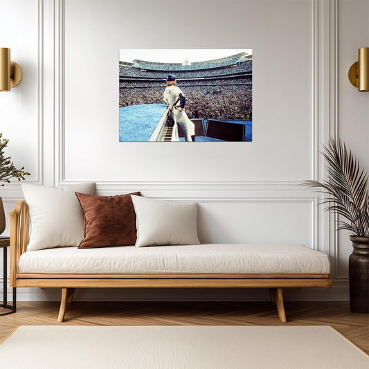 Elton John at Dodger Stadium 1975 | Live Concert Photography | Vintage Rock Music Poster - Music Poster