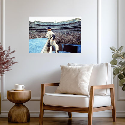 Elton John at Dodger Stadium 1975 | Live Concert Photography | Vintage Rock Music Poster - Music Poster