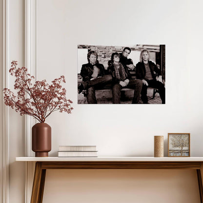 Bon Jovi | Rock Band Poster | 80s Music Art - Music Poster
