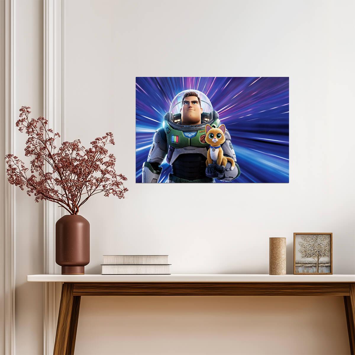 Lightyear Wall Art | Buzz Lightyear Movie Poster - Movies & TV Poster