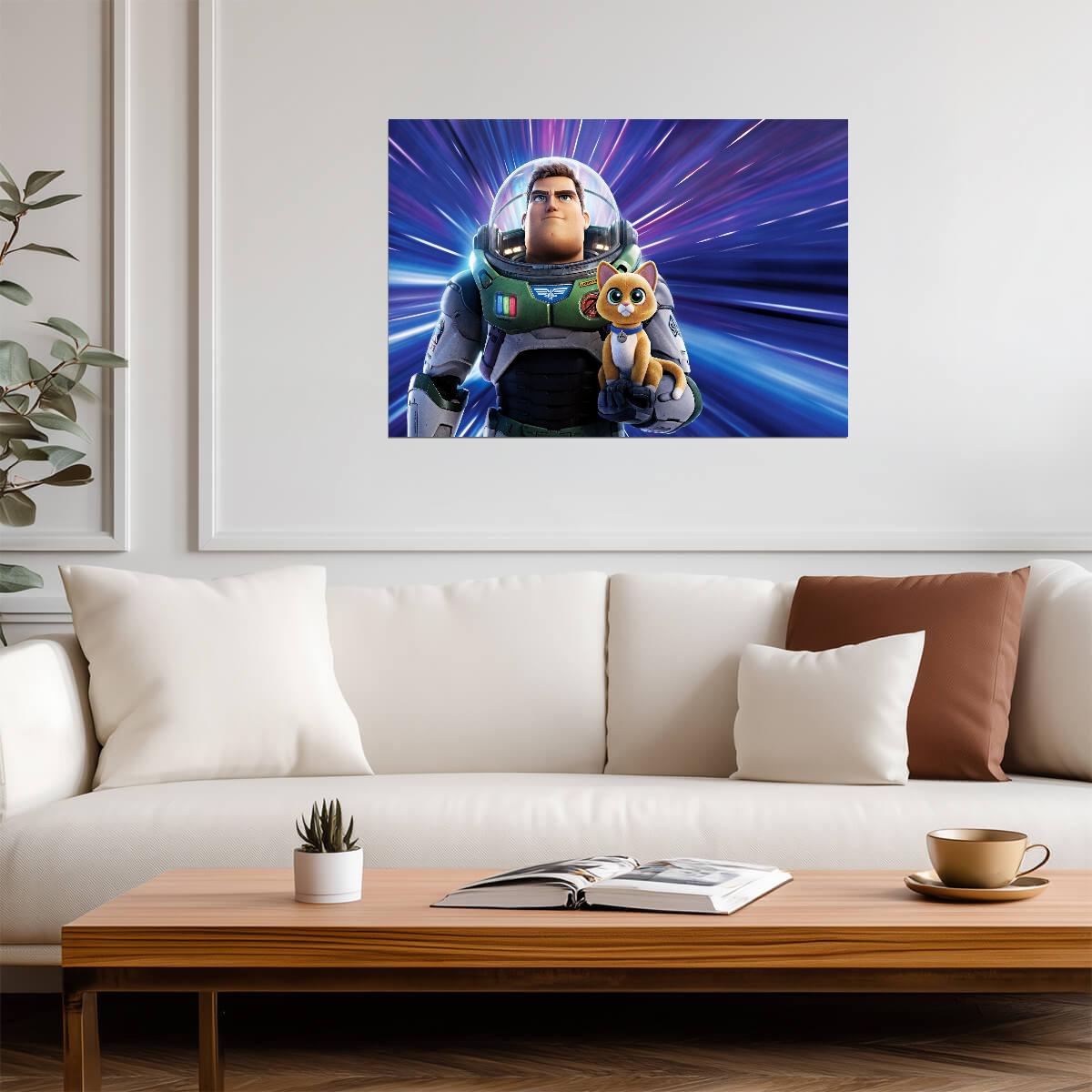 Lightyear Wall Art | Buzz Lightyear Movie Poster - Movies & TV Poster