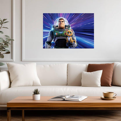 Lightyear Wall Art | Buzz Lightyear Movie Poster - Movies & TV Poster