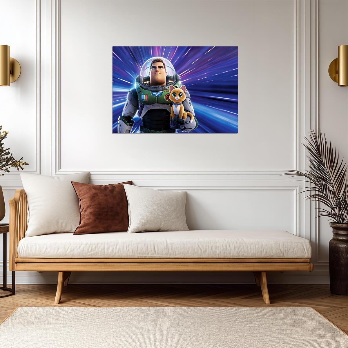 Lightyear Wall Art | Buzz Lightyear Movie Poster - Movies & TV Poster