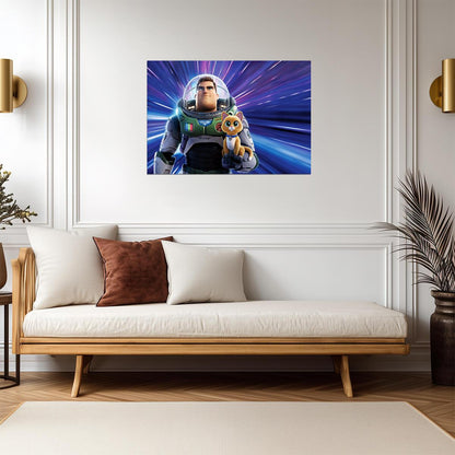 Lightyear Wall Art | Buzz Lightyear Movie Poster - Movies & TV Poster