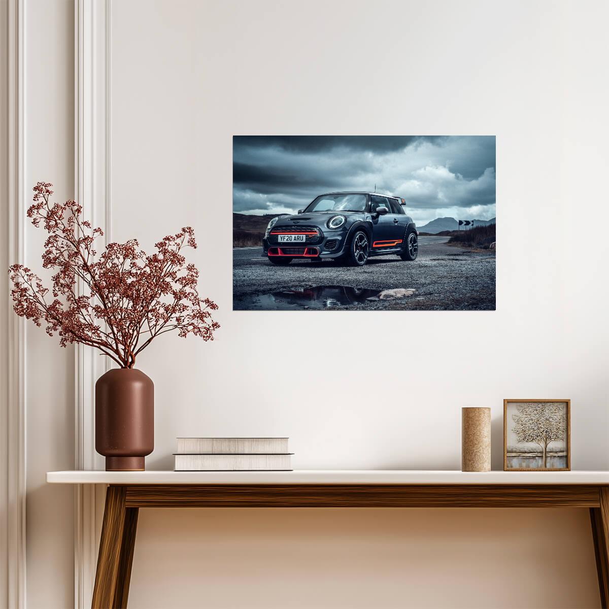 Mini John Cooper Works GP (F56) | Limited Edition Hot Hatch Poster | Performance Car Art Print - Cars Poster