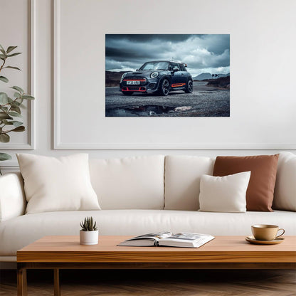 Mini John Cooper Works GP (F56) | Limited Edition Hot Hatch Poster | Performance Car Art Print - Cars Poster