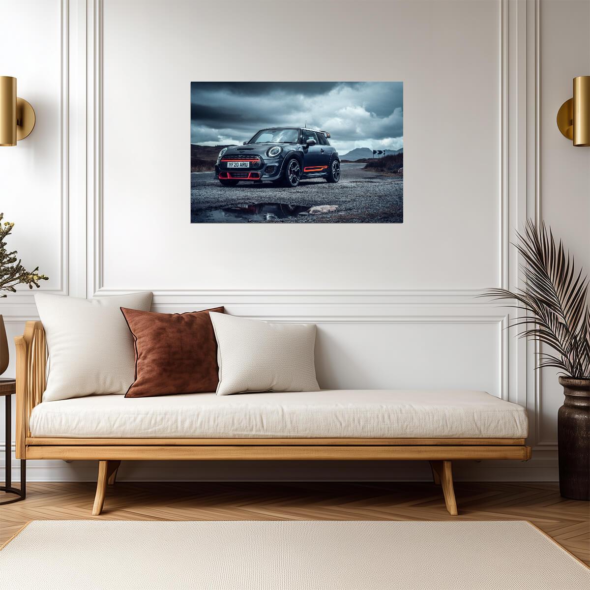 Mini John Cooper Works GP (F56) | Limited Edition Hot Hatch Poster | Performance Car Art Print - Cars Poster