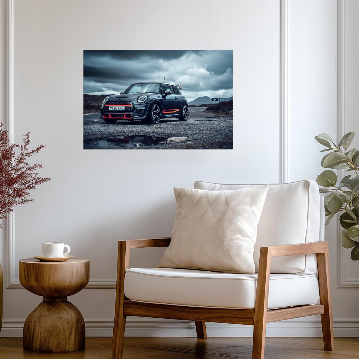 Mini John Cooper Works GP (F56) | Limited Edition Hot Hatch Poster | Performance Car Art Print - Cars Poster