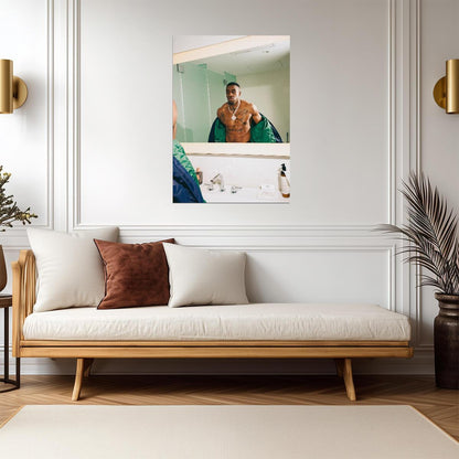 Bugzy Malone Mirror Photo | British Grime Artist Poster | UK Rap Music Art - Music Poster