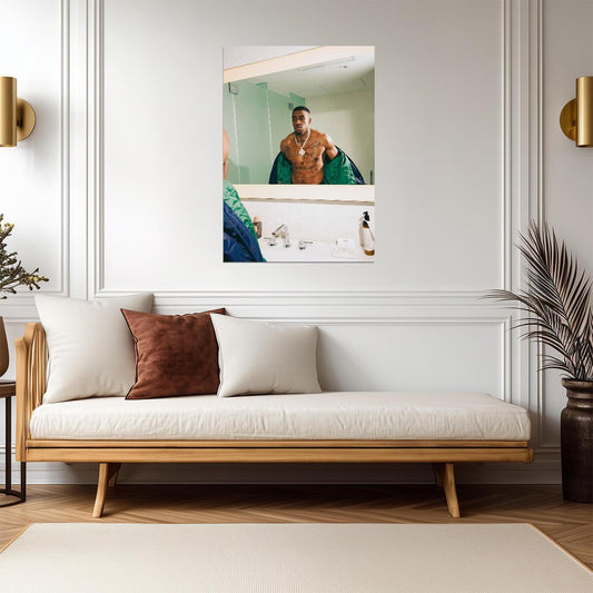 Bugzy Malone Mirror Photo | British Grime Artist Poster | UK Rap Music Art - Music Poster