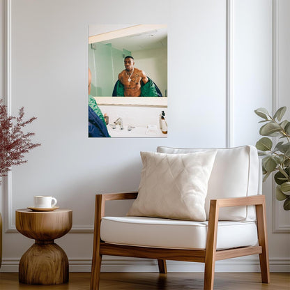 Bugzy Malone Mirror Photo | British Grime Artist Poster | UK Rap Music Art - Music Poster
