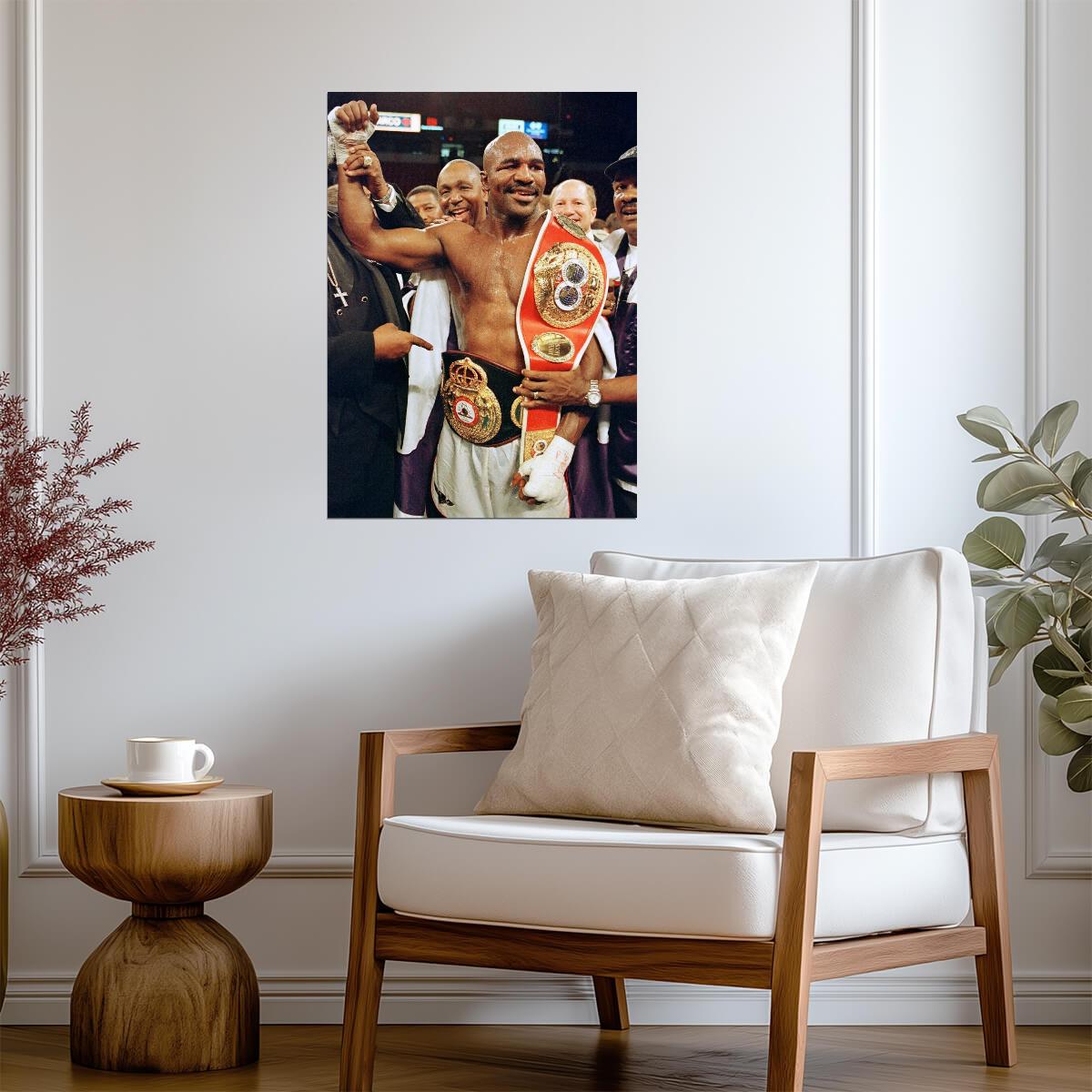 Evander Holyfield | Boxing Legend | Sports Poster - Sports Poster