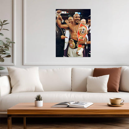 Evander Holyfield | Boxing Legend | Sports Poster - Sports Poster