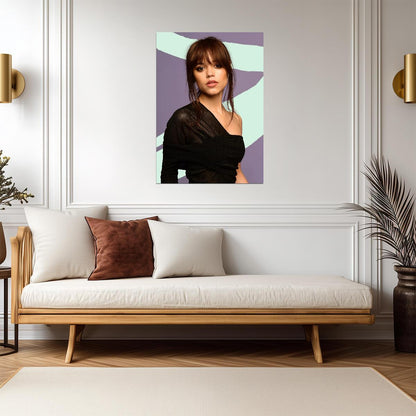 Jenna Ortega | Multicolor Art | Cinema Poster - Celebrities Poster