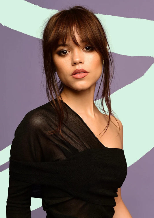 Jenna Ortega | Multicolor Art | Cinema Poster - Celebrities Poster