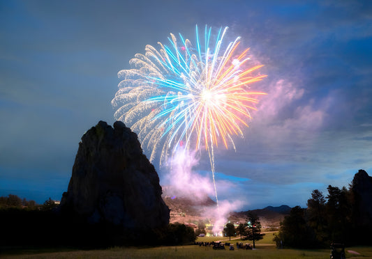 Fireworks | Pyrotechnics Photo | Colorful Poster - Photography Poster