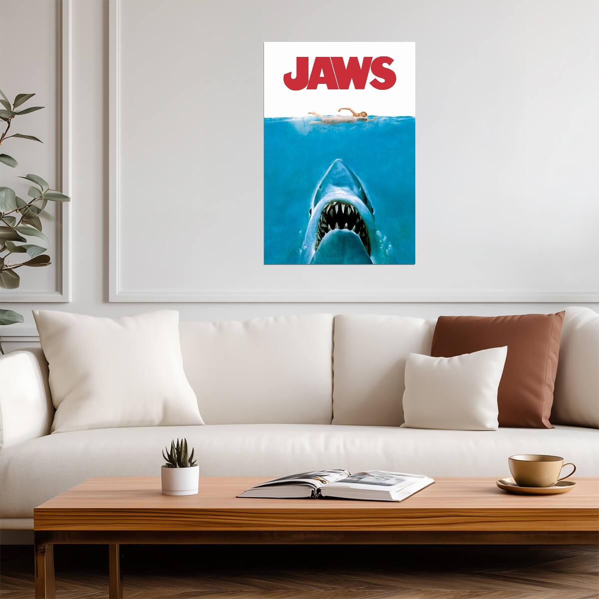 Jaws | Classic Thriller | Cinema Poster - Movies & TV Poster