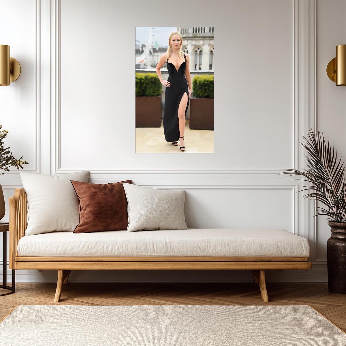 Jennifer Lawrence | Movie Star Print | Cinema Poster - Celebrities Poster
