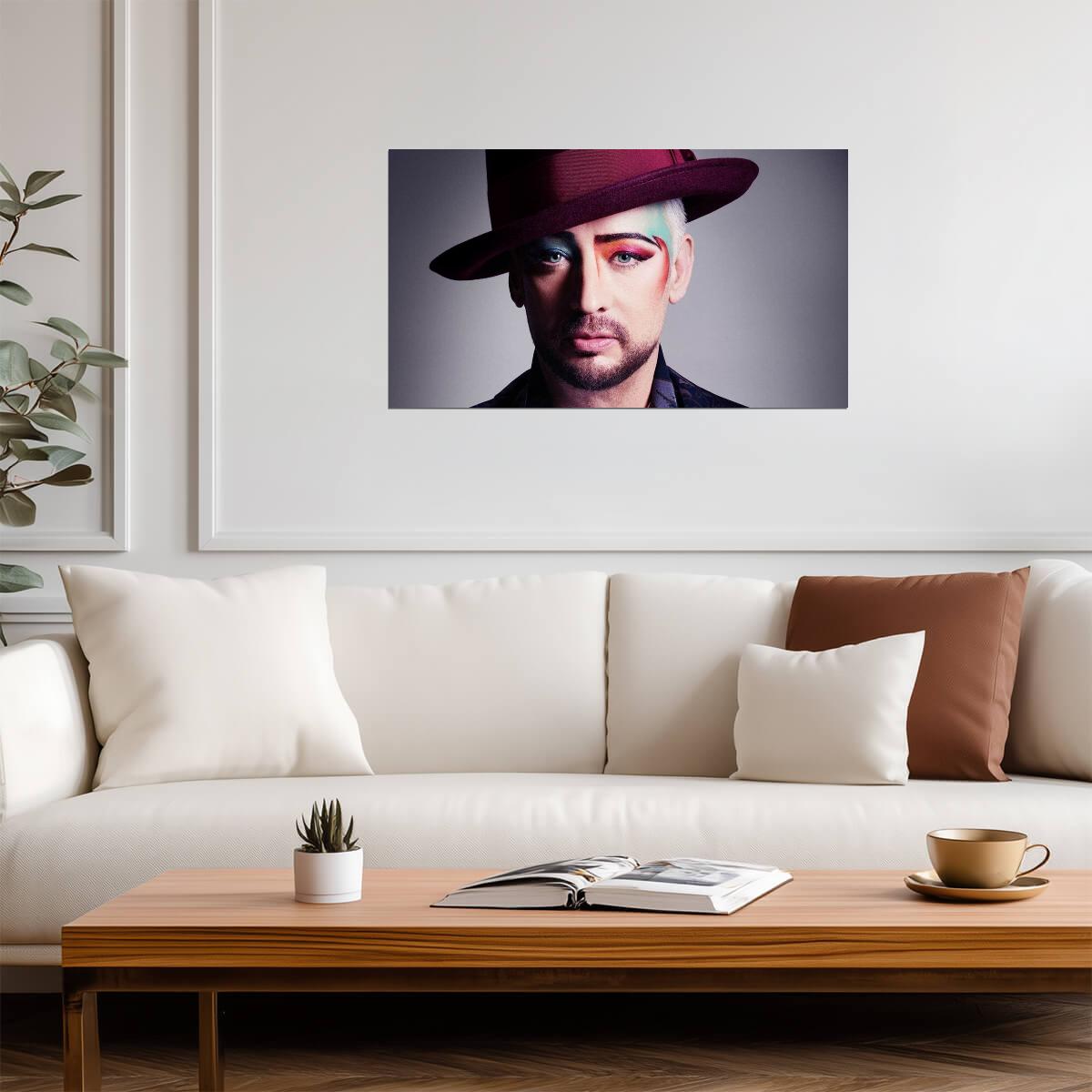 Boy George | British Singer Art | Celebrity Poster - Music Poster