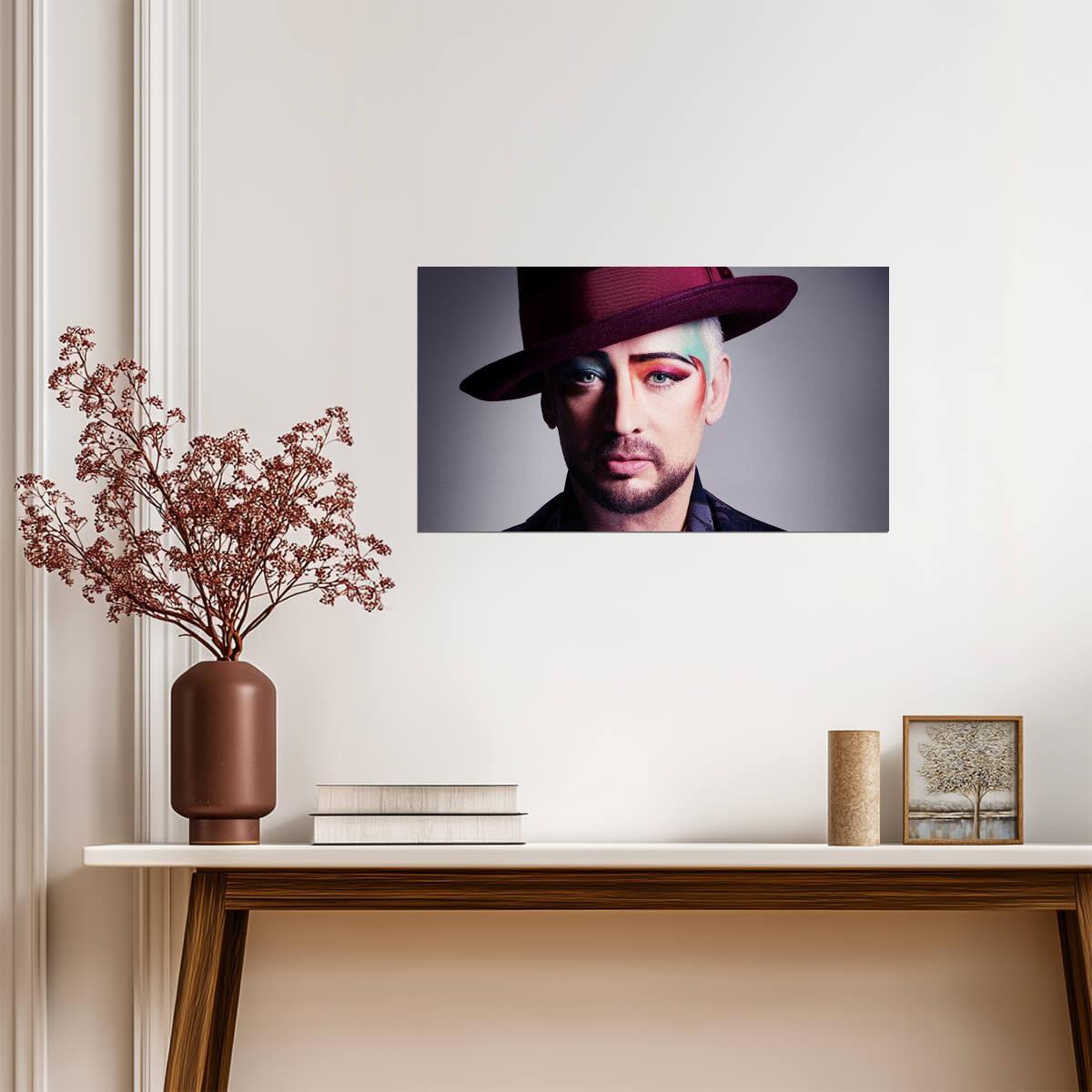 Boy George | British Singer Art | Celebrity Poster - Music Poster
