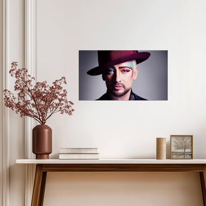 Boy George | British Singer Art | Celebrity Poster - Music Poster