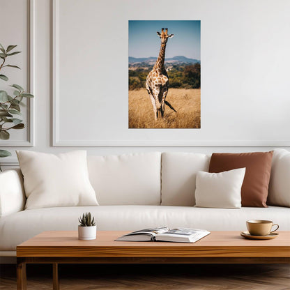 Giraffe | Nature Photography | Zoo Art Poster - Photography Poster