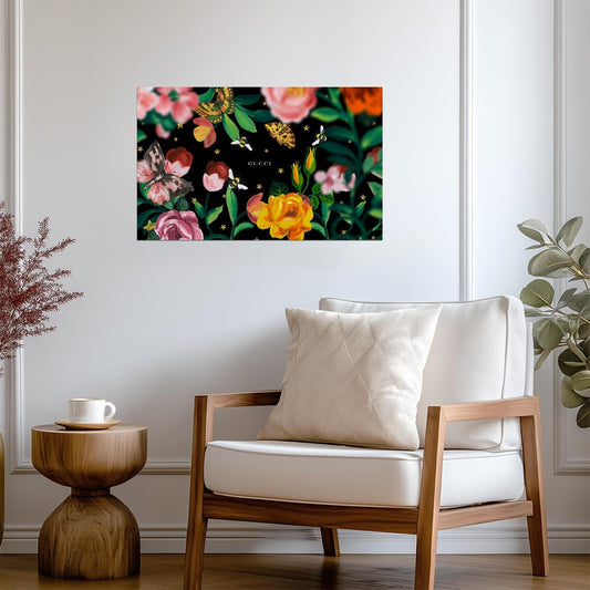 Gucci | Fashion Brand Art | Stylish Poster - Graphic & Art Poster