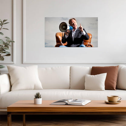 Alex Jones | Media Personality Poster | Celebrity Portrait - Celebrities Poster