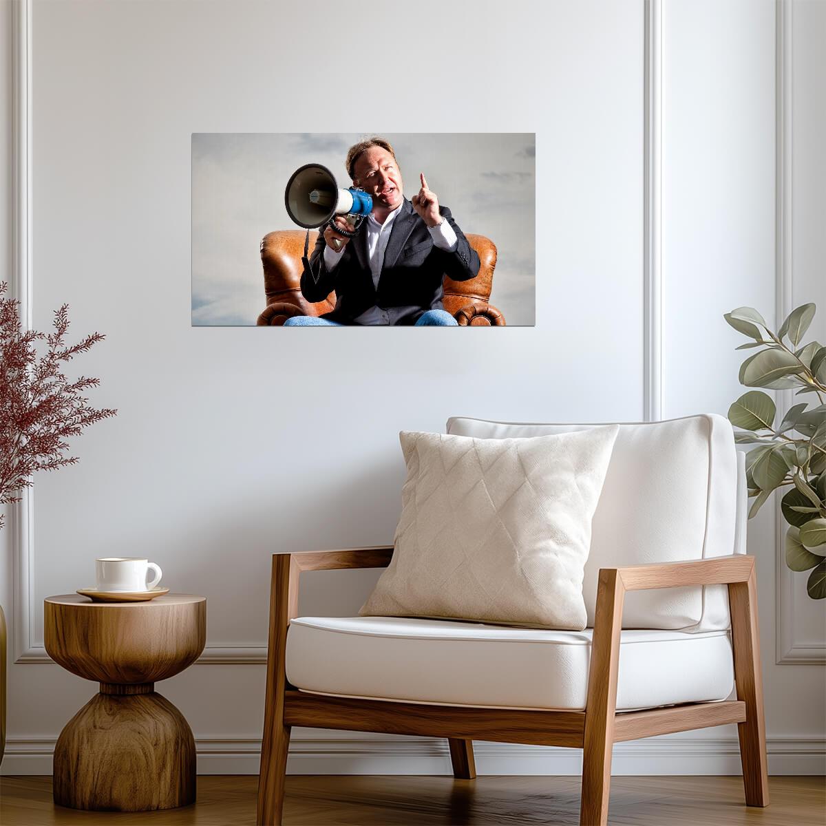 Alex Jones | Media Personality Poster | Celebrity Portrait - Celebrities Poster