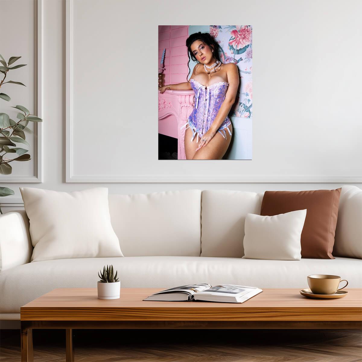 Lena The Plug Wall Art | Sexy Model Poster - Celebrities Poster