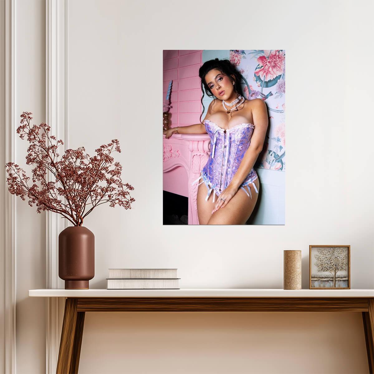 Lena The Plug Wall Art | Sexy Model Poster - Celebrities Poster