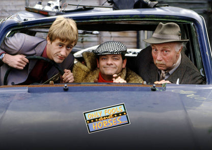Only Fools and Horses | Del Boy Rodney & Grandad in Van | Classic British Comedy Poster - Movies & TV Poster