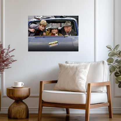 Only Fools and Horses | Del Boy Rodney & Grandad in Van | Classic British Comedy Poster - Movies & TV Poster